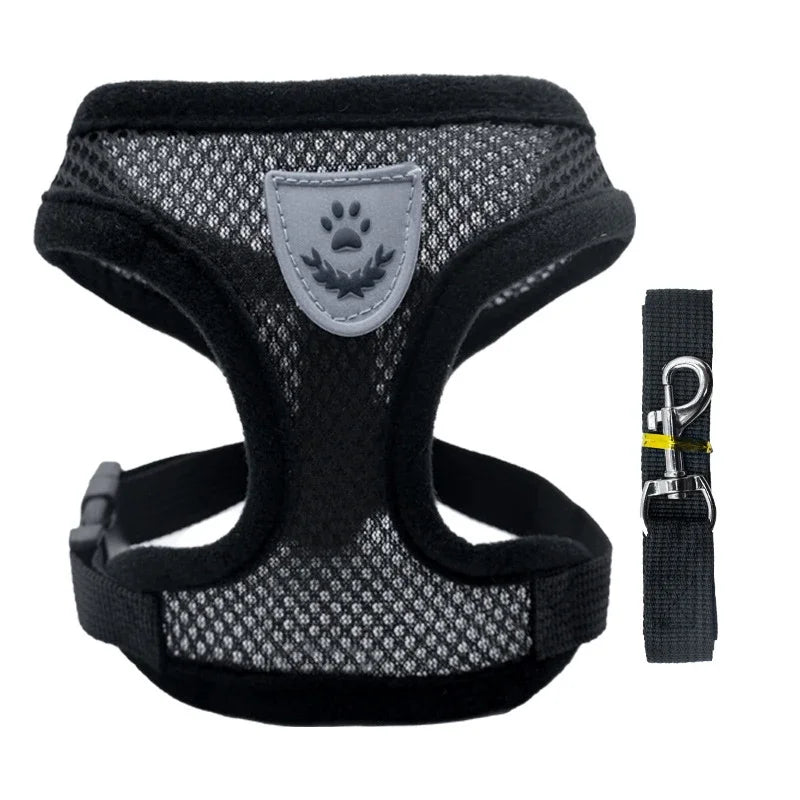 Adjustable Mesh Pet Harness