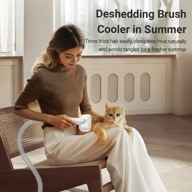 5-in-1 Pet Grooming Vacuum Kit